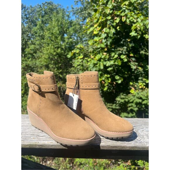Anne Klein Pamela Booties Natural Sz 5.5 NWT - Picture 1 of 8